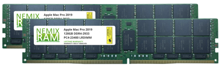 NEMIX RAM 1TB (8X128GB) DDR4 2933MHZ PC4-23400 8Rx4 1.2V 288-PIN ECC LRDIMM Load Reduced Server Memory KIT Compatible with Apple Mac Pro 2019 7,1 Tower Computer 5 NEMIX RAM